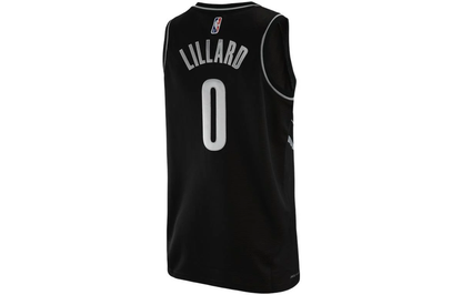 Nike x NBA Portland Trail Blazers Icon Edition Damian Lillard 0 Jersey - DH8068-010