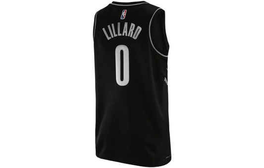 Nike x NBA Portland Trail Blazers Icon Edition Damian Lillard 0 Jersey - DH8068-010