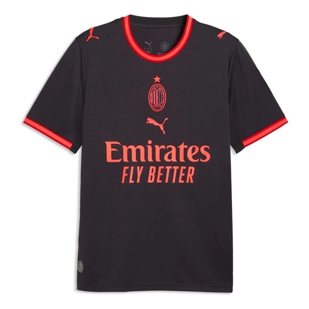 PUMA AC Milan 2026-27 Third Jersey - Flat Dark Gray / Glowing Red 784138-03