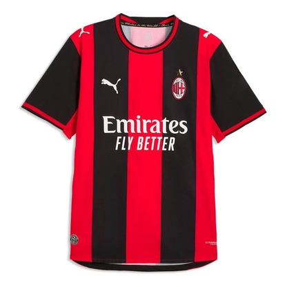 PUMA AC Milano 2026-27 Authentic Home Jersey - Black / Red 784120-01