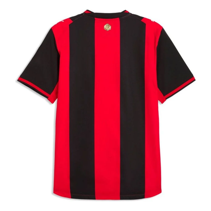 PUMA AC Milano 2026-27 Authentic Home Jersey - Black / Red 784120-01