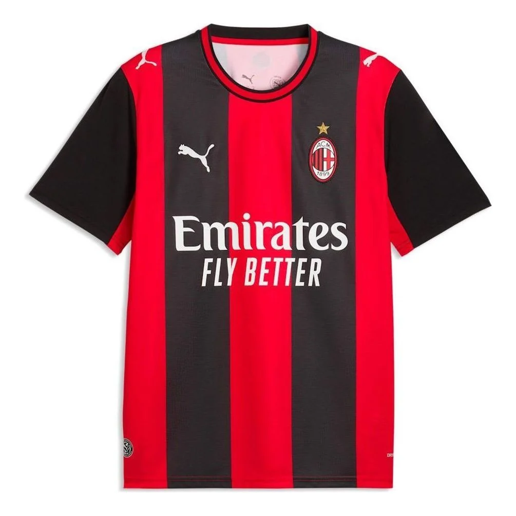 PUMA AC Milano 2026-27 Home Jersey - Black / Red 784121-01