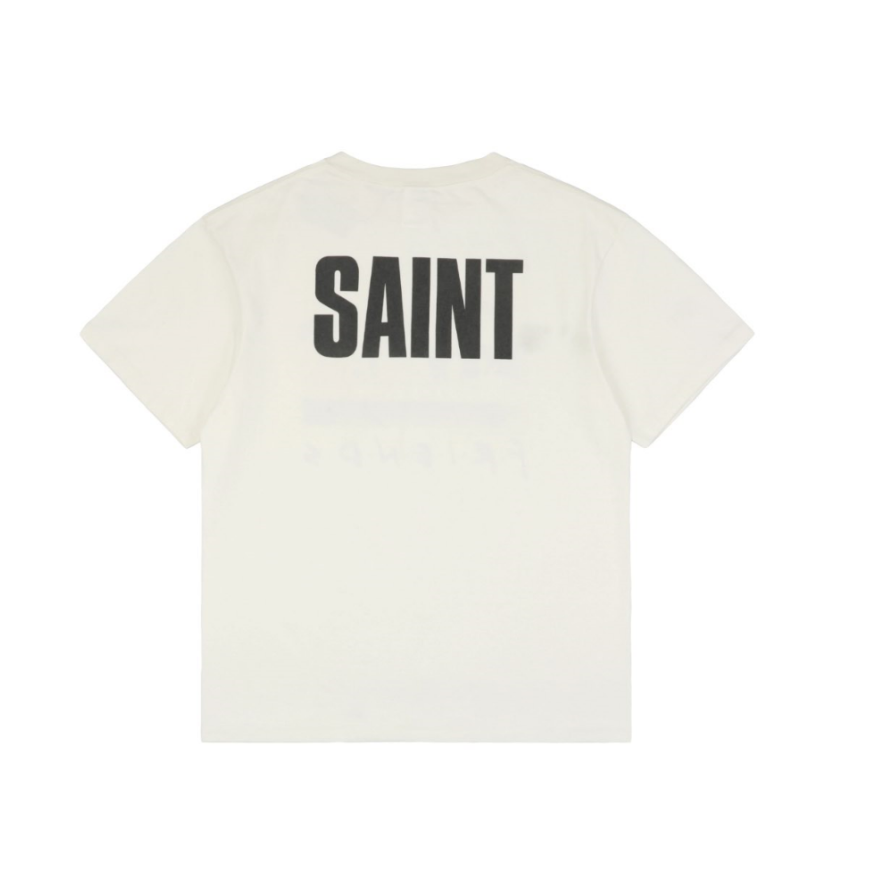 Saint Michael Friends S/S T-Shirt – White