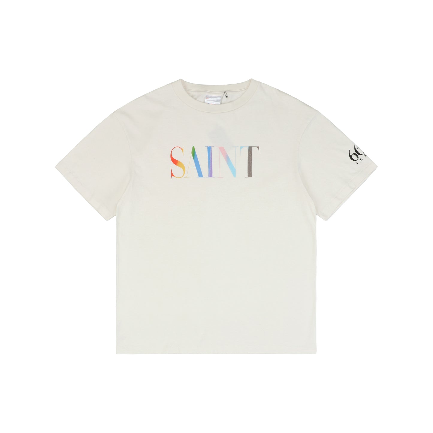 Saint Michael Rainbow Saint S/S T-Shirt – White