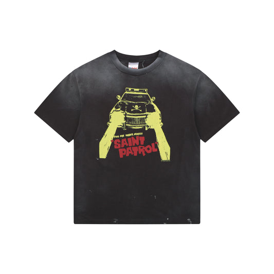 Saint Michael Saint Patrol S/S T-Shirt – Charcoal