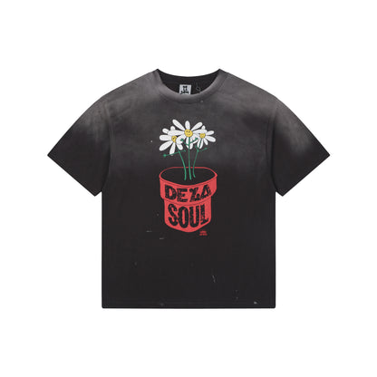 Saint Michael x De La Soul S/S T-Shirt – Charcoal