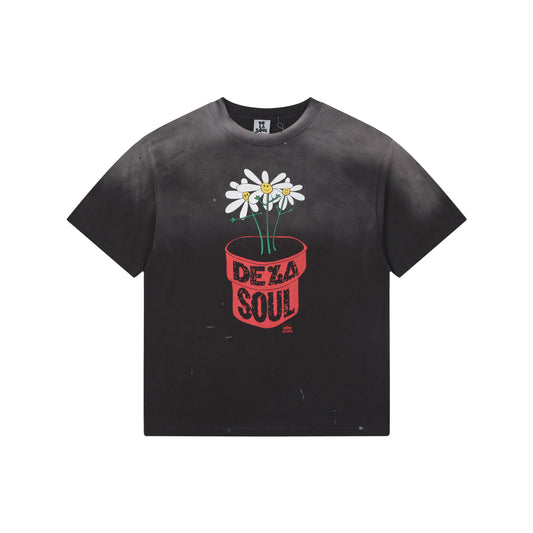 Saint Michael x De La Soul S/S T-Shirt – Charcoal