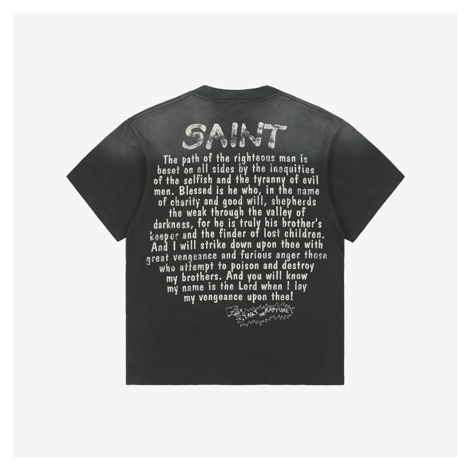 Saint Michael Rapture S/S T-Shirt – Charcoal