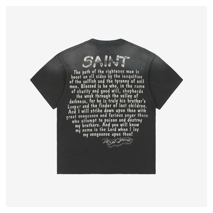 Saint Michael Rapture S/S T-Shirt – Charcoal