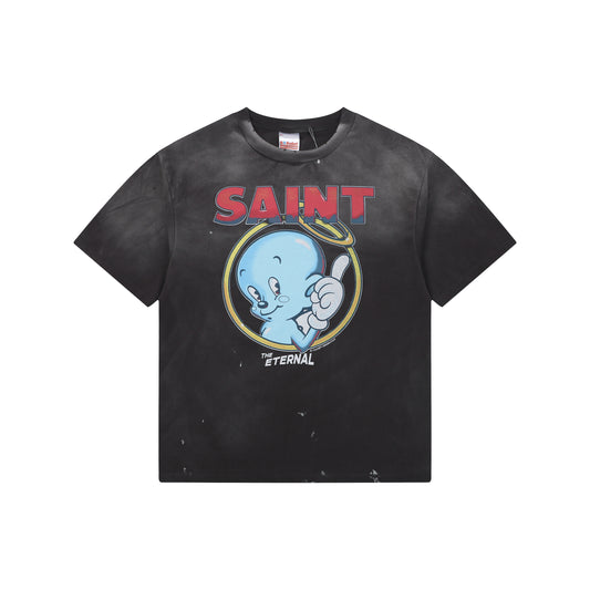 Saint Michael Baby Michael S/S T-Shirt – Charcoal