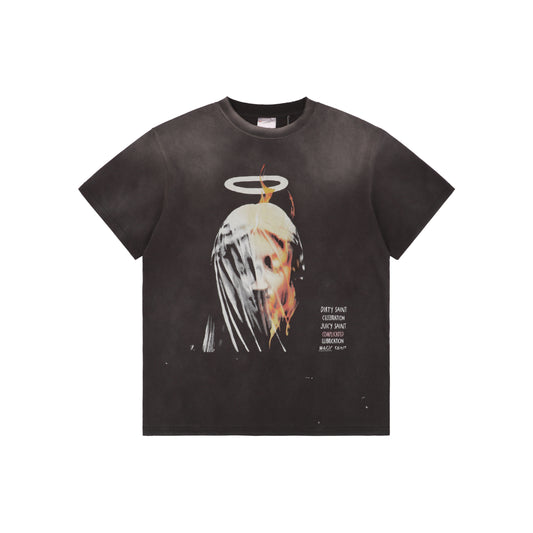 Saint Michael Devil Daddy S/S T-Shirt – Black