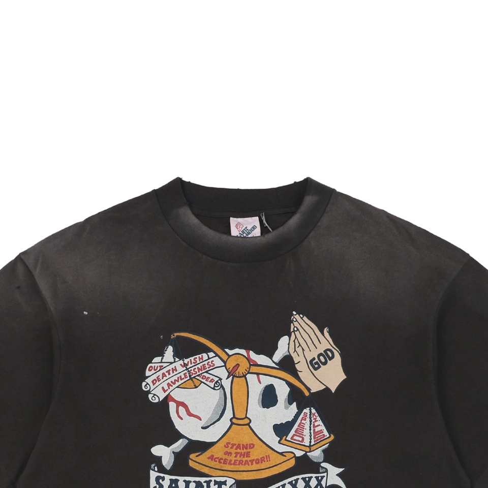Saint Michael x NEIGHBORHOOD STHD.Pray S/S T-Shirt