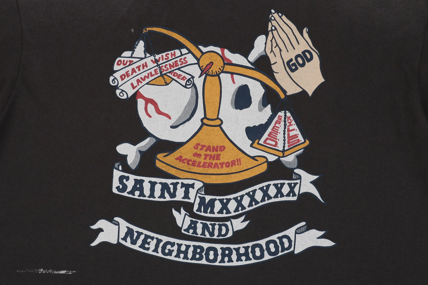 Saint Michael x NEIGHBORHOOD STHD.Pray S/S T-Shirt
