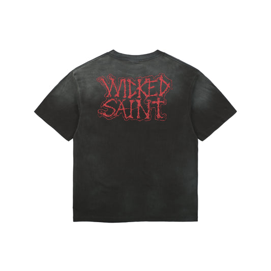 Saint Michael Wicked Saint S/S T-Shirt – Black