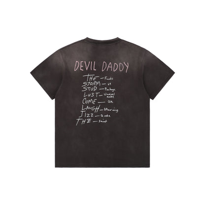 Saint Michael Devil Daddy S/S T-Shirt – Black