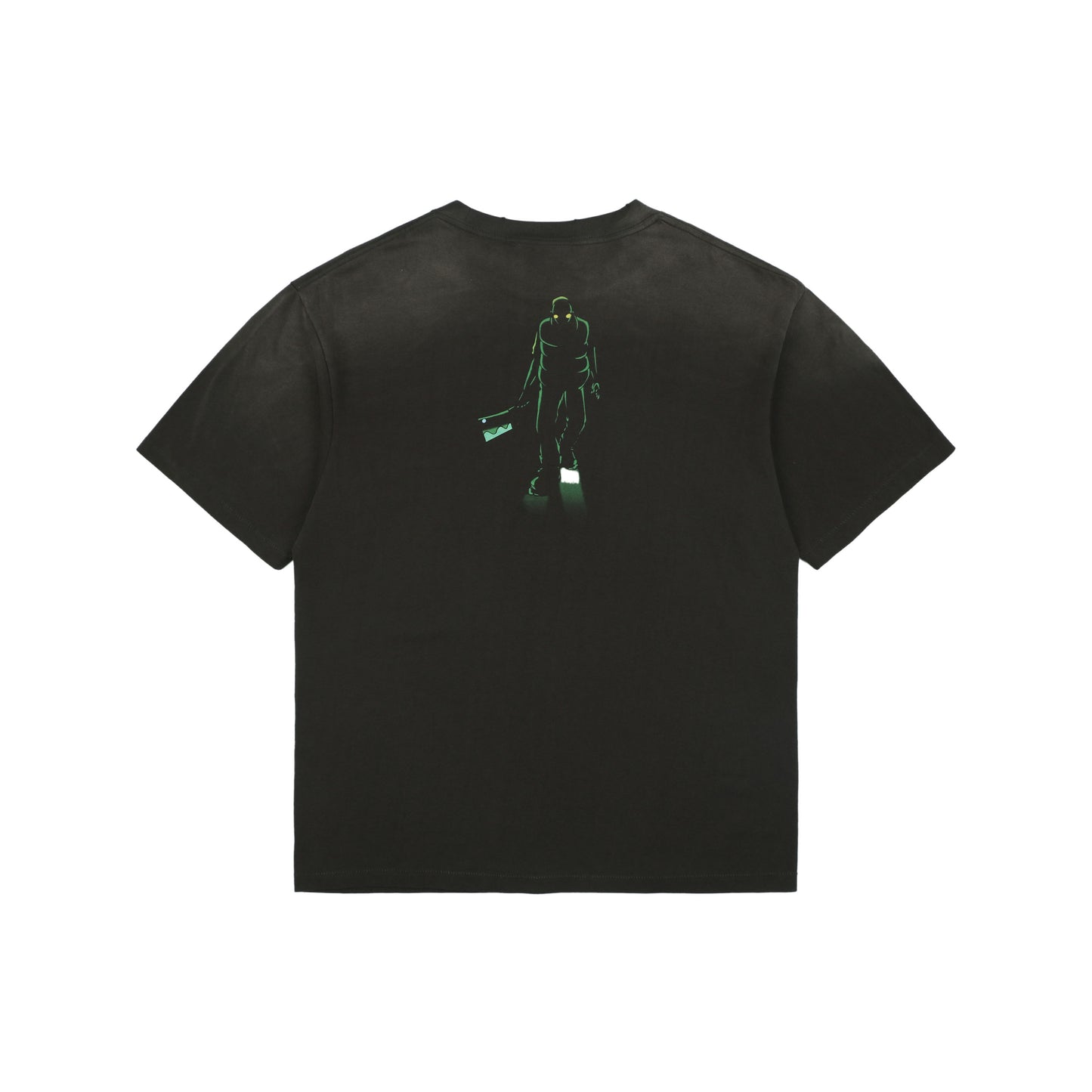 Saint Michael x Santastic! x Geeks Rule Graphic-Print Distressed S/S T-Shirt