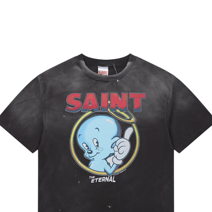 Saint Michael Baby Michael S/S T-Shirt – Charcoal