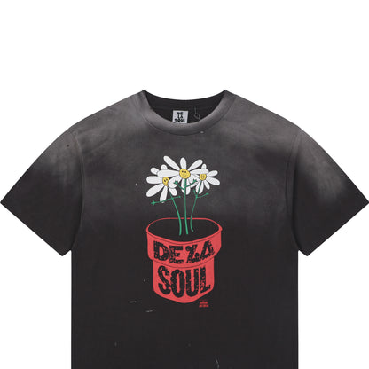 Saint Michael x De La Soul S/S T-Shirt – Charcoal