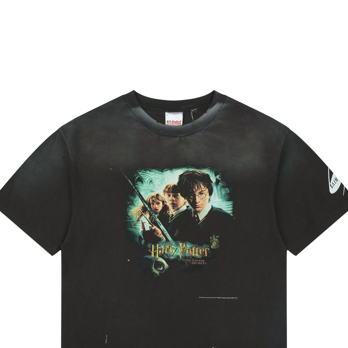 Saint Michael x Harry Potter Chamber of Secrets Printed Cotton-Jersey S/S T-Shirt