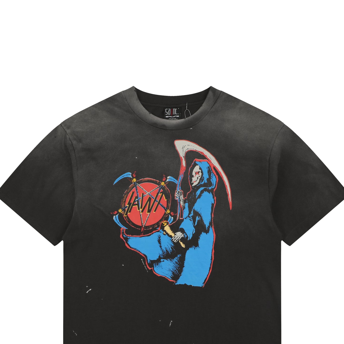 Saint Michael Birth & Death S/S T-Shirt – Black