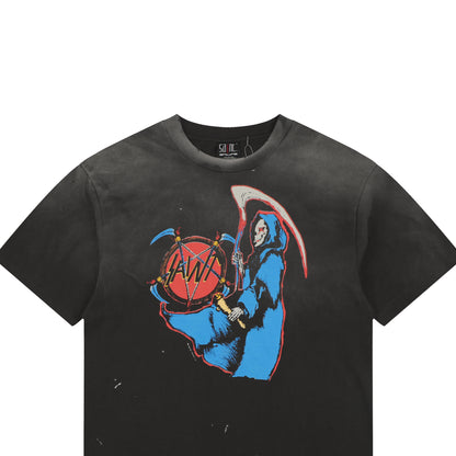 Saint Michael Birth & Death S/S T-Shirt – Black