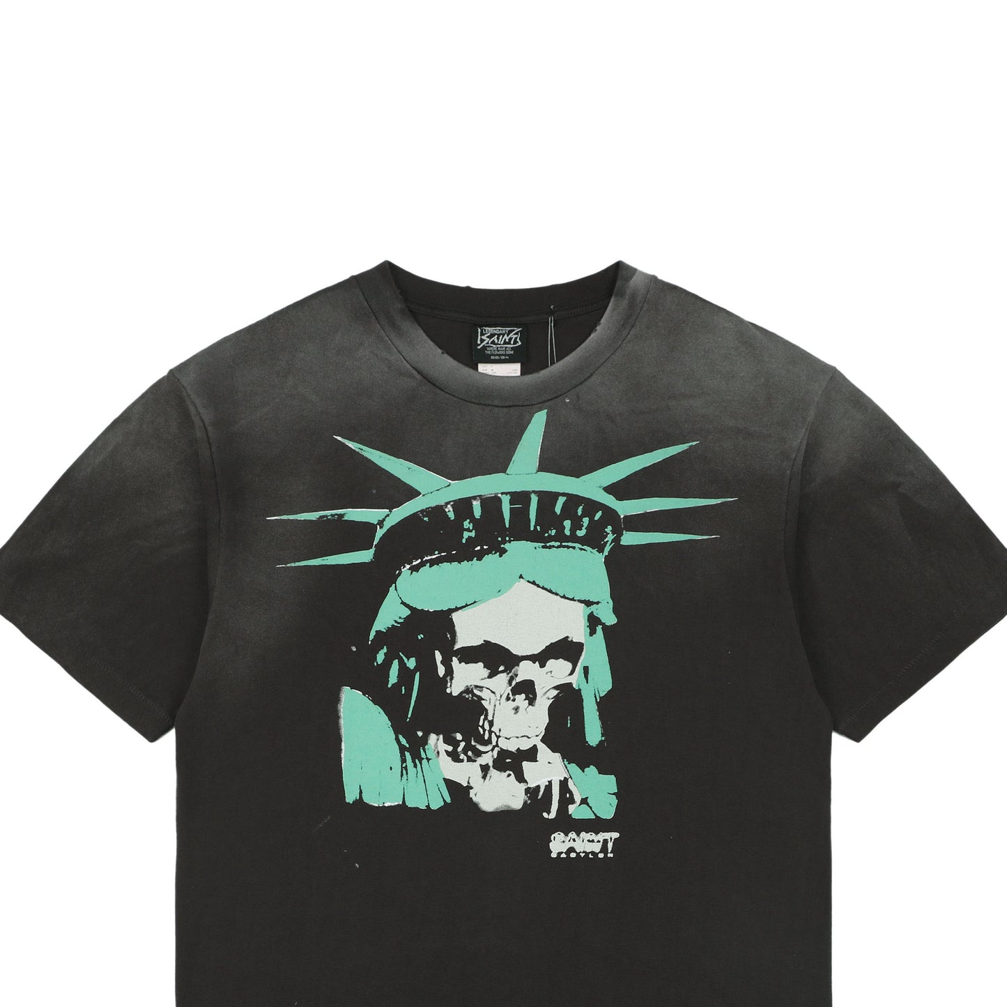Saint Michael Babylon Statue Skull S/S T-Shirt