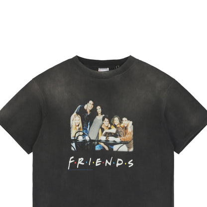 Saint Michael Friends S/S T-Shirt – Black