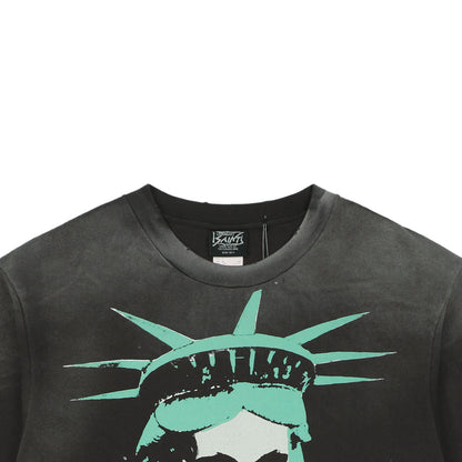 Saint Michael Babylon Statue Skull S/S T-Shirt
