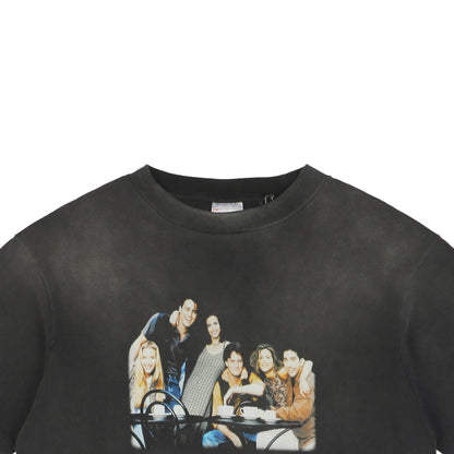 Saint Michael Friends S/S T-Shirt – Black
