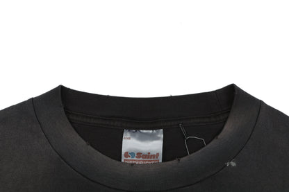 Saint Michael Pocket S/S T-Shirt – Black