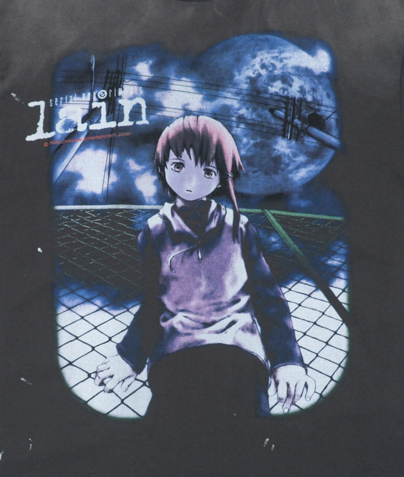 Saint Michael x Serial Experiments Lain S/S T-Shirt – Black