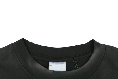 Saint Michael Mutilated S/S T-Shirt – Black