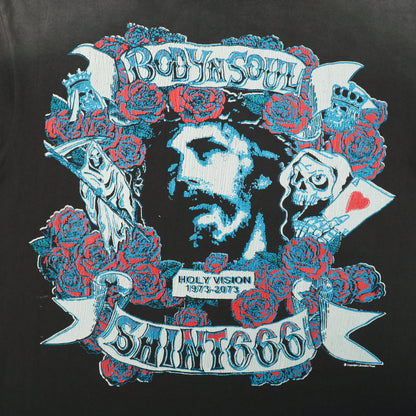 Saint Michael Body N Soul S/S T-Shirt – Washed Black
