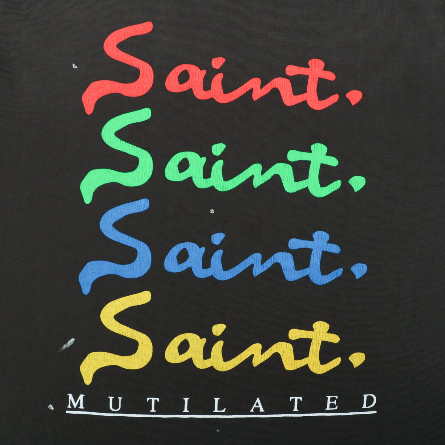 Saint Michael Mutilated S/S T-Shirt – Black
