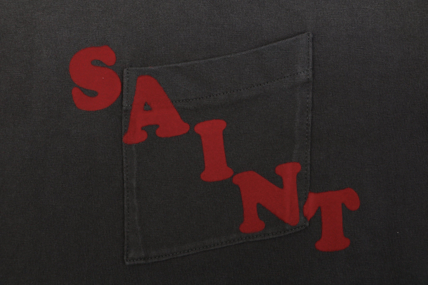 Saint Michael Pocket S/S T-Shirt – Black
