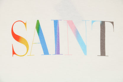 Saint Michael Rainbow Saint S/S T-Shirt – White