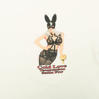 Saint Michael "Cold Love Temptation" Bunny Girl Pocket Graphic T-Shirt