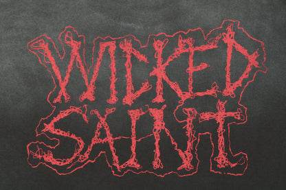 Saint Michael Wicked Saint S/S T-Shirt – Black