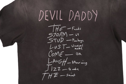 Saint Michael Devil Daddy S/S T-Shirt – Black