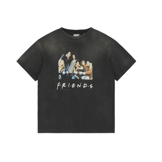 Saint Michael Friends S/S T-Shirt – Black
