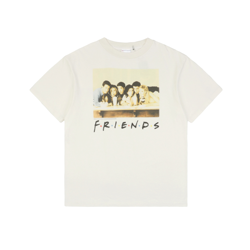Saint Michael Friends S/S T-Shirt – White