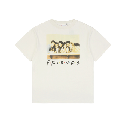 Saint Michael Friends S/S T-Shirt – White