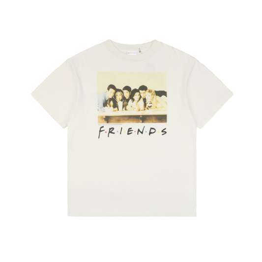 Saint Michael Friends S/S T-Shirt – White