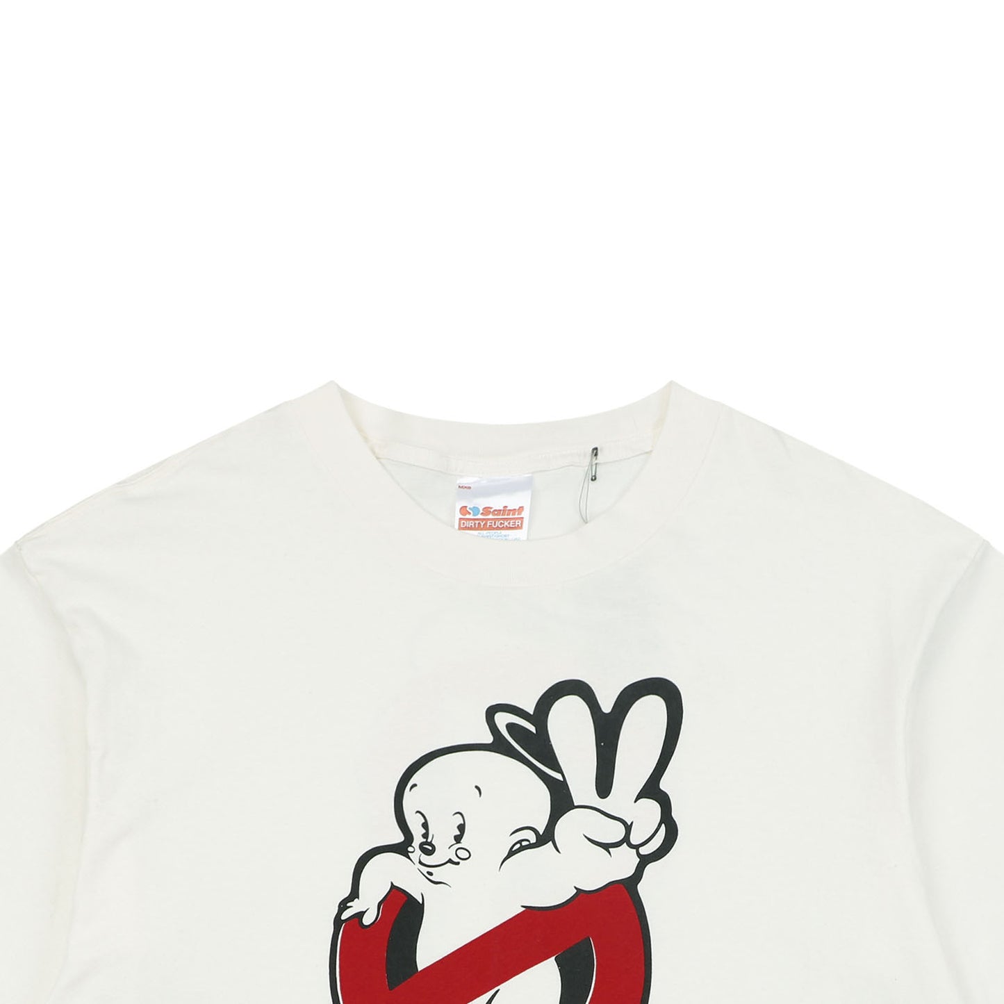 Saint Michael Horror Graphic S/S T-Shirt – White