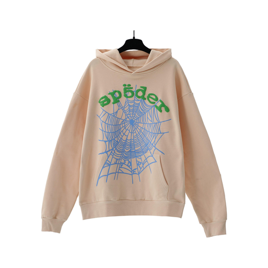 SP5DER Official Pink Hoodie