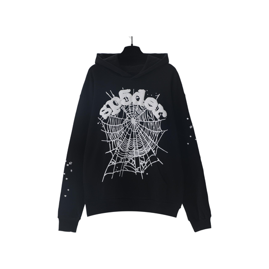 SP5DER OG Web Hoodie – Black