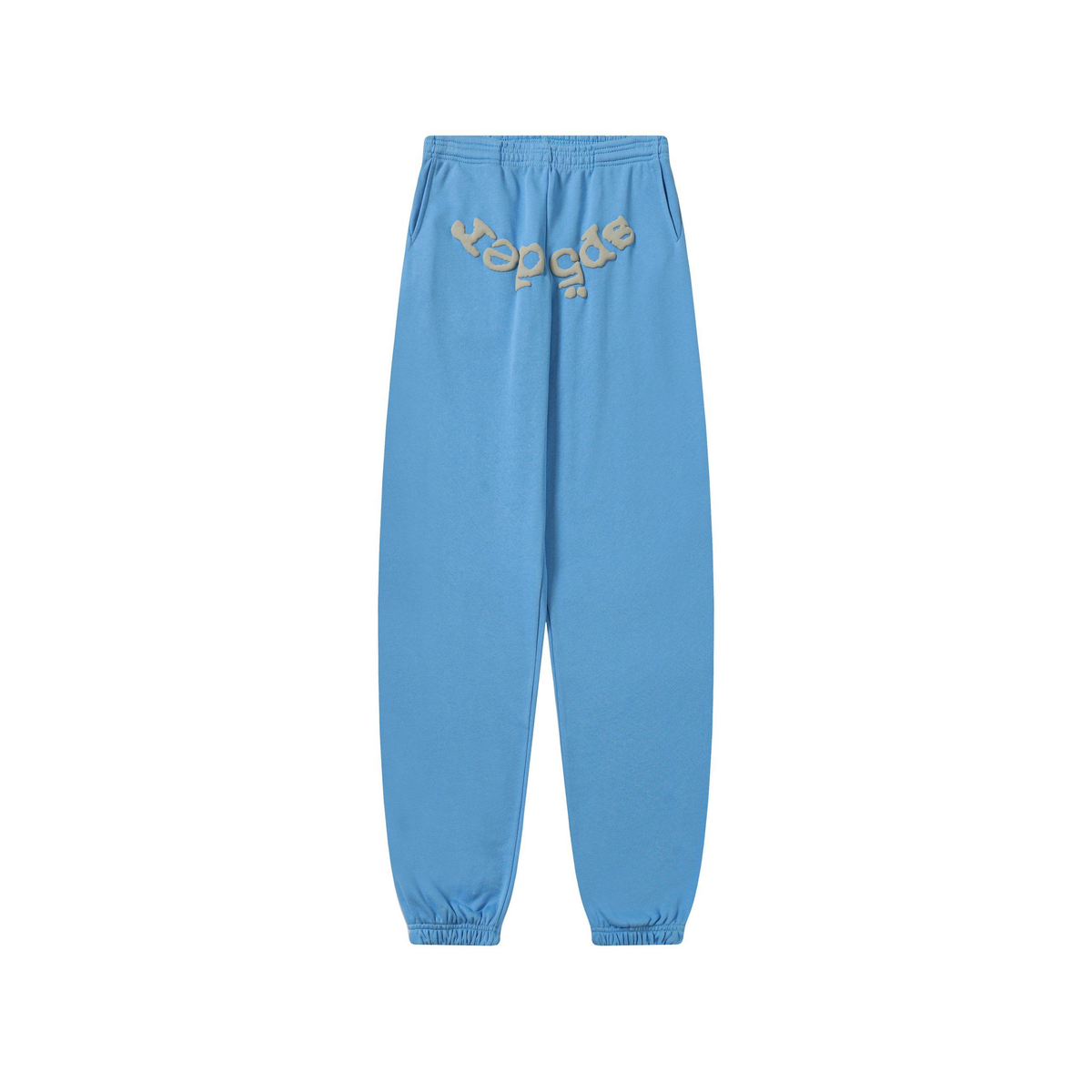 Sp5der Classic Sweatpant – Sky Blue / Beige