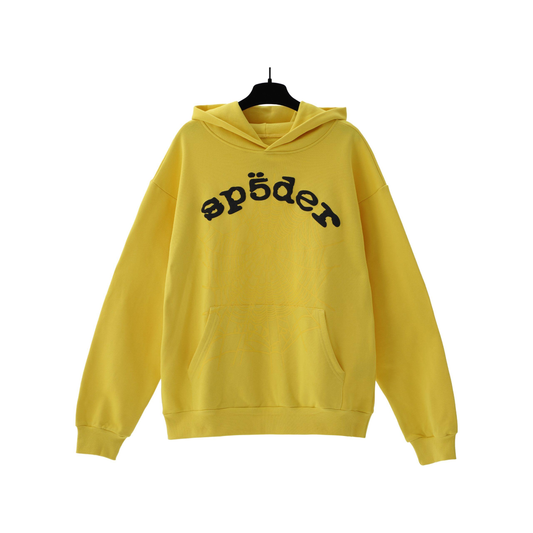 SP5DER Official Yellow Hoodie