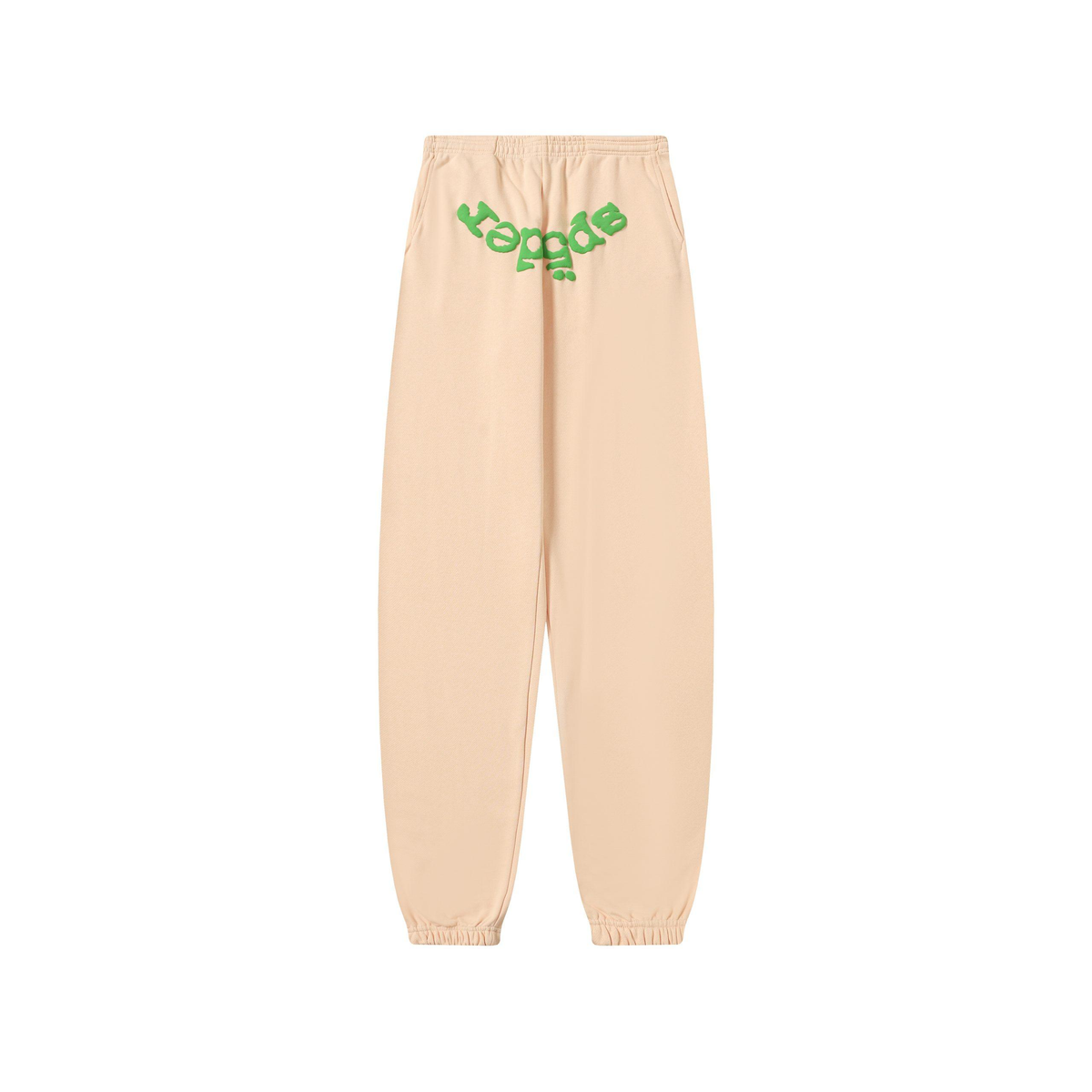 Sp5der OG Web V2 Track Pant – Cream / Green