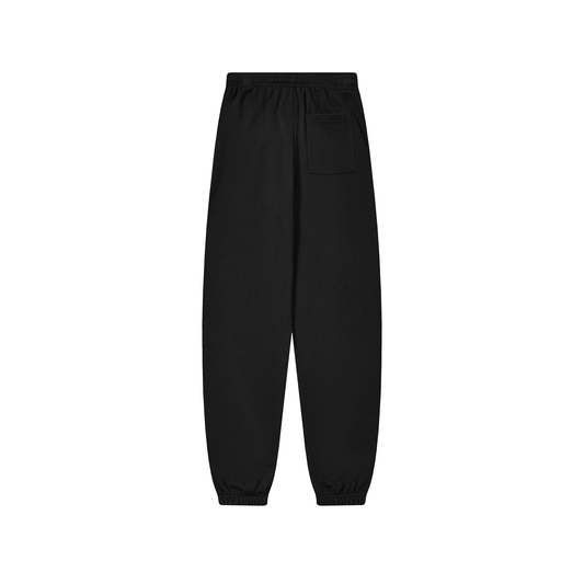 Sp5der Flame Logo Sweatpant – Black / Fire